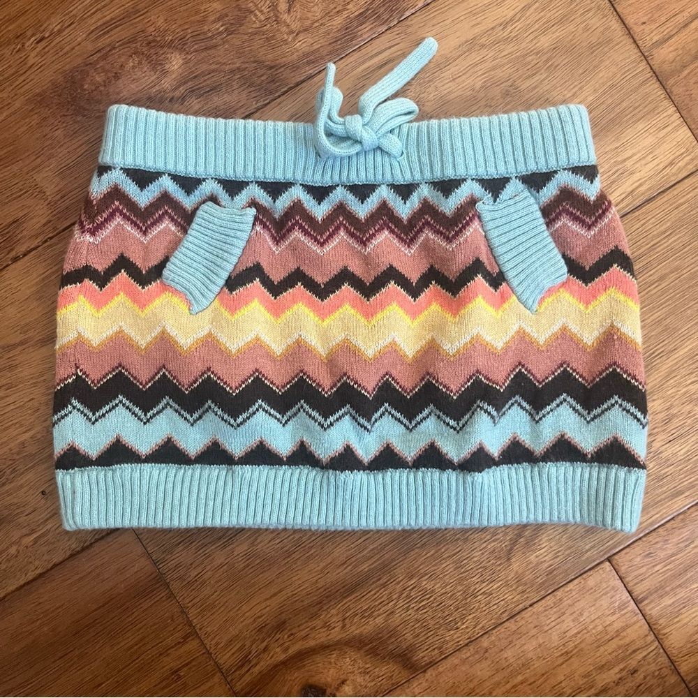 Missoni for Target Toddler Skirt Girl 18mo Multi Colored Chevron Pattern